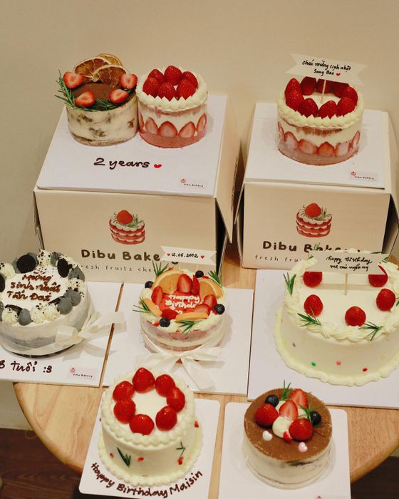 Tiệm Bánh Dibu ảnh 2 - Không gian ấm cúng nơi những chiếc bánh ngọt nghệ thuật được chăm chút tỉ mỉ từng chi tiết