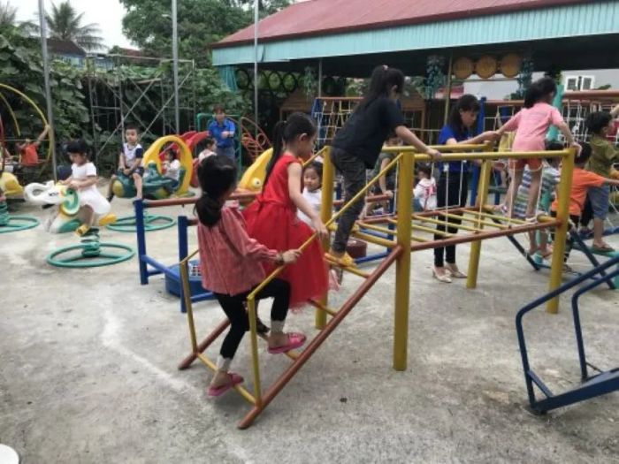 Không gian học tập hiện đại tại Trường Mầm Non Thị Trấn Hậu Lộc