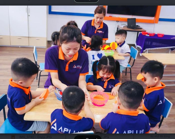 Không gian học tập hiện đại tại Mầm non song ngữ Aplus