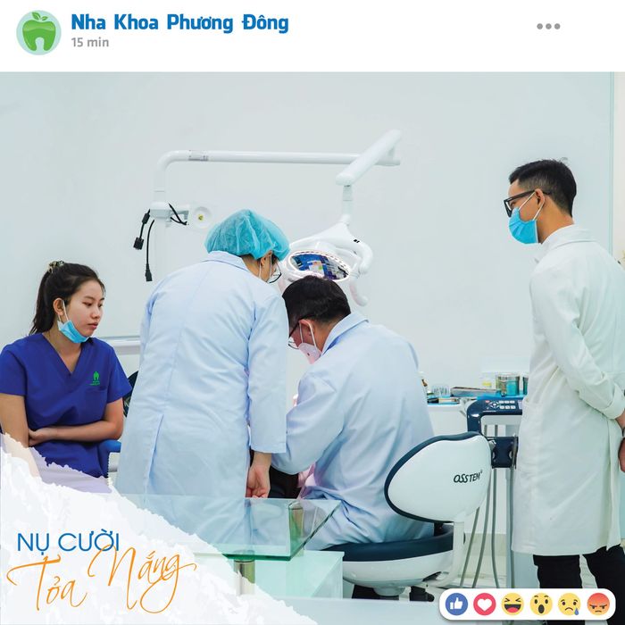 Không gian hiện đại tại Nha Khoa Phương Đông