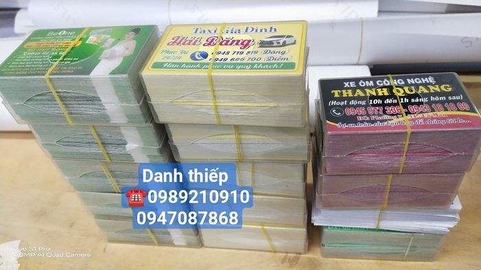 Bộ sưu tập thành phẩm xuất sắc từ xưởng in Hoài Bảo