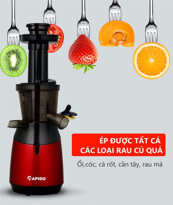 Hình ảnh Máy Ép Chậm Rapido RSJ150 - Thiết kế Đức sang trọng, hiện đại