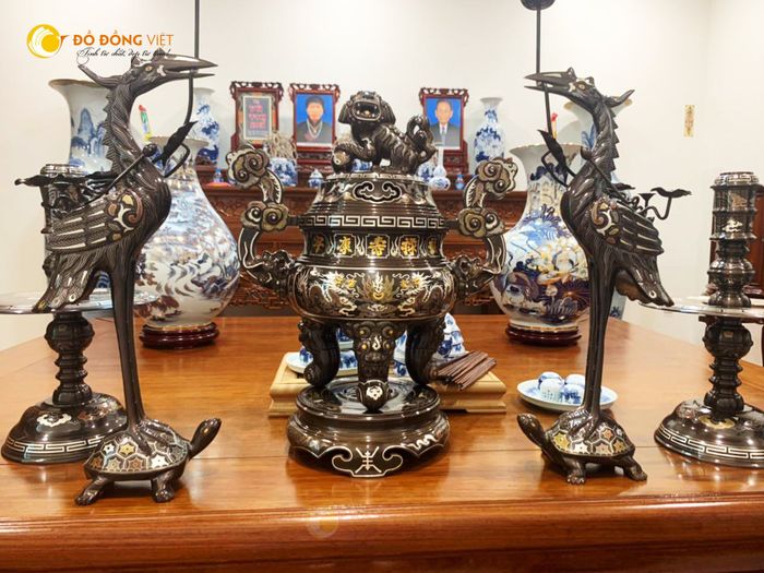 Không gian trưng bày ấn tượng tại Đồ Đồng Việt