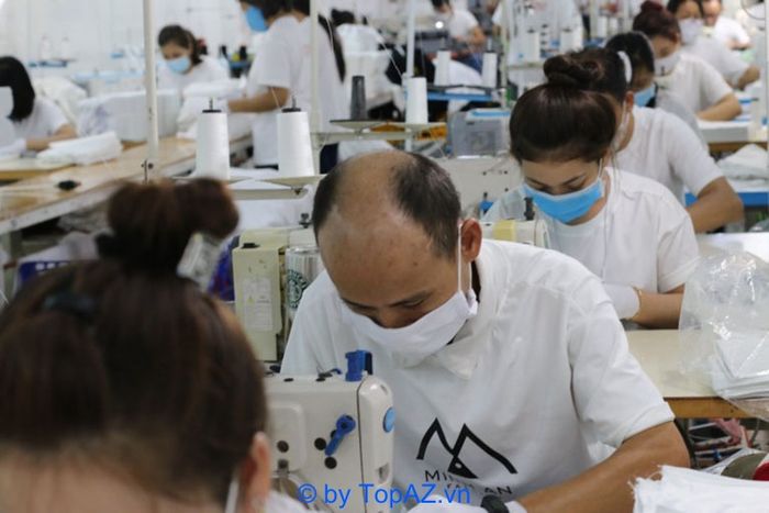 xưởng may gia công quần áo tại TPHCM