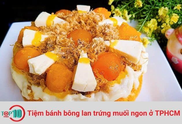 Những tiệm bánh bông lan trứng muối đáng thử nhất tại TP.HCM