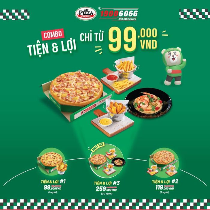 Không gian hiện đại và những chiếc pizza hảo hạng tại The Pizza Company