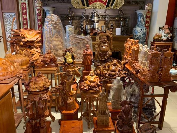 Bộ sưu tập đồ thờ đồng tinh xảo tại Đồ Thờ Tâm Linh Việt