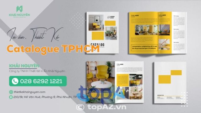 Công ty TNHH thiết kế in ấn Catalogue Khải Nguyên tại TPHCM