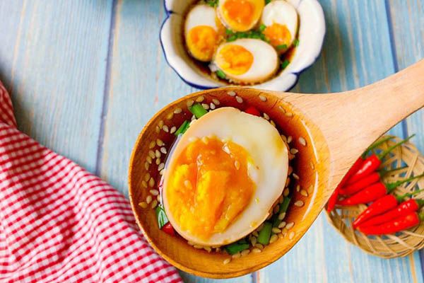Trứng ngâm nước tương - Hình 2