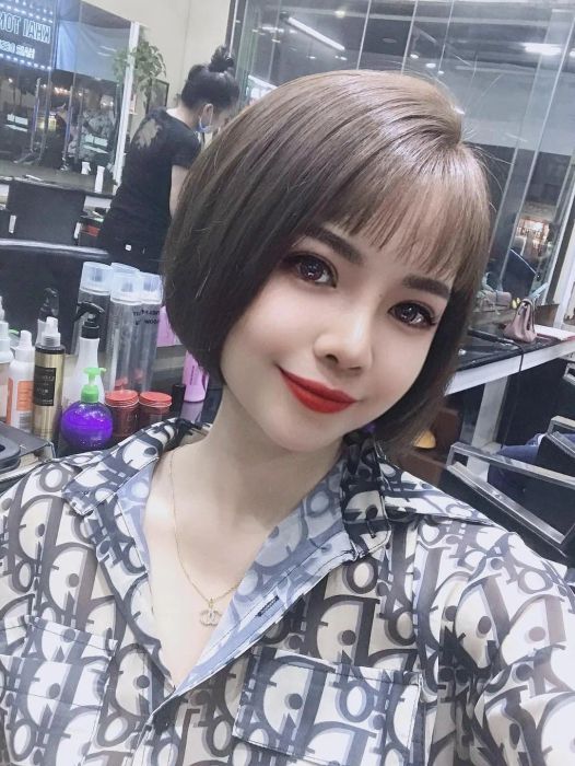 Hình ảnh tóc ngắn nghệ thuật tại Khai Tony Hair Design