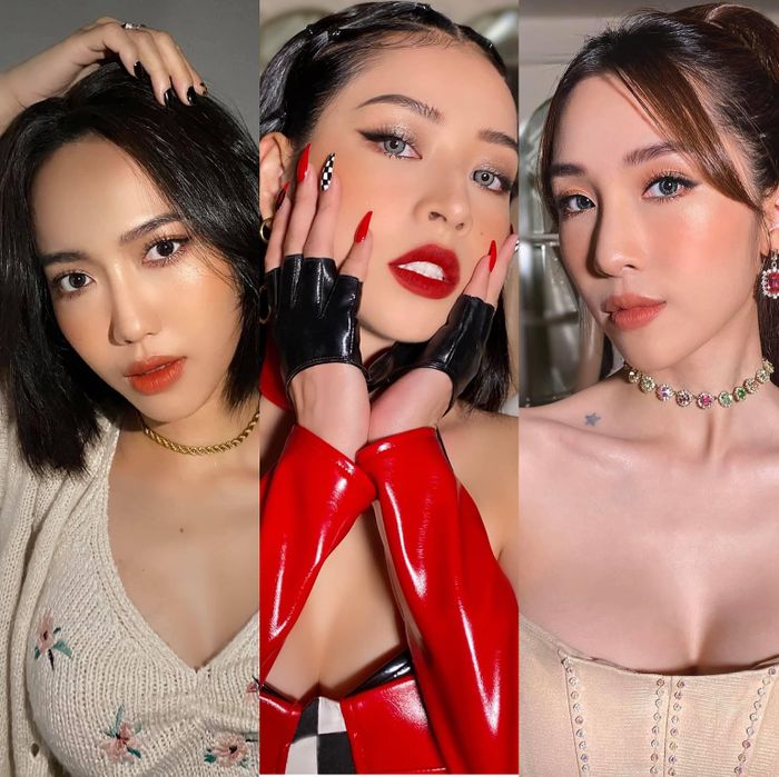 Học viên thực hành cùng giảng viên tại Hiwon Makeup & Academy