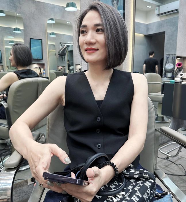 Hình ảnh tóc ngắn cá tính tại Phạm Long Hair Salon