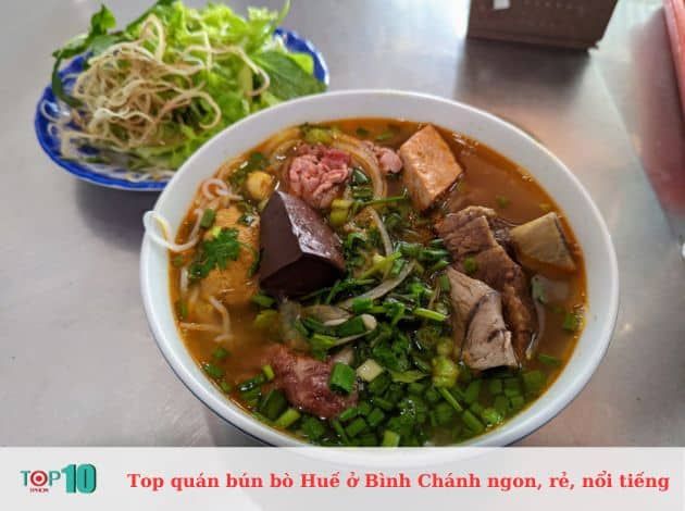 Bún Bò Huế 344 - Đặc sản Huế giữa lòng Bình Chánh