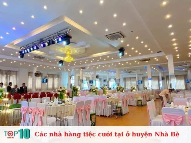 Những địa chỉ tổ chức tiệc cưới uy tín và ấn tượng nhất tại Bình Chánh