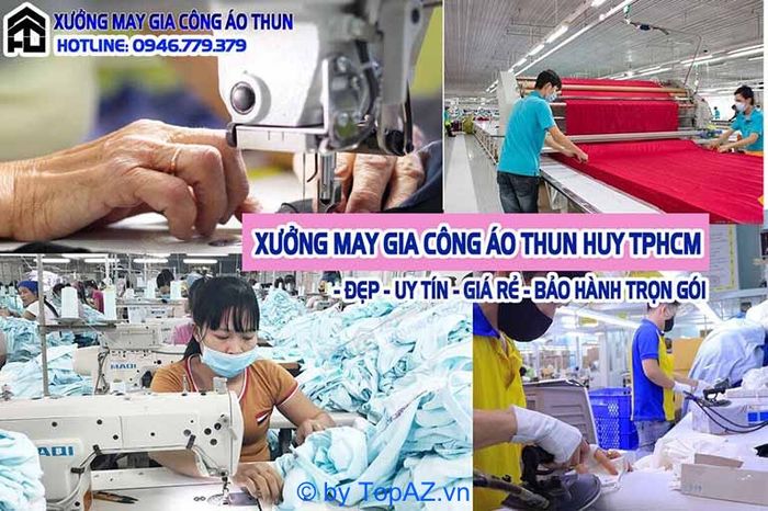 xưởng may gia công quần áo tại TPHCM