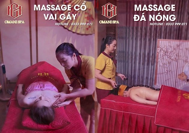 Hệ thống dịch vụ trị liệu đa dạng tại Omani Spa | Nguồn: Omani Spa