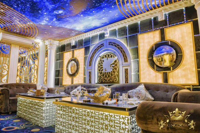 Phòng hát đẳng cấp tại Kingdom Karaoke - Kiệt tác thiết kế và công nghệ
