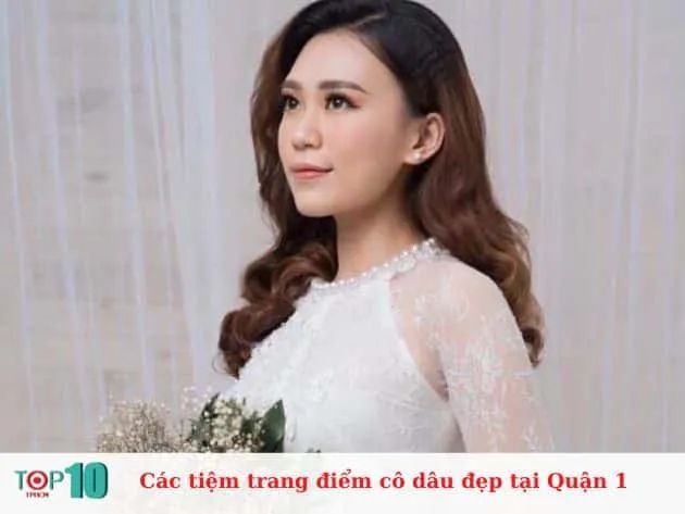 Những địa chỉ trang điểm cô dâu Quận 1 đạt chuẩn chất lượng và uy tín