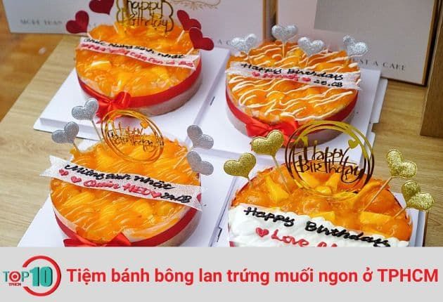 Salem Bakery - Bữa tiệc bánh trứng muối đa sắc màu hương vị