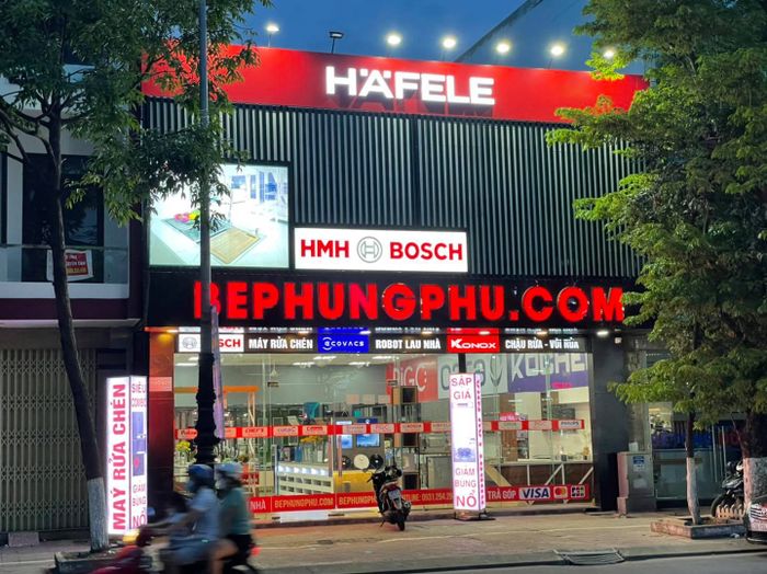 Hình ảnh thiết bị nhà bếp tại Hưng Phú – sang trọng và hiện đại
