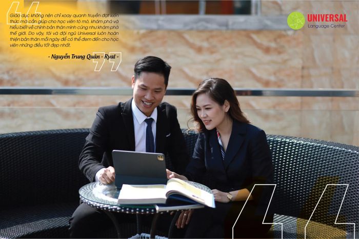 Không gian học tập hiện đại tại Universal Language Center