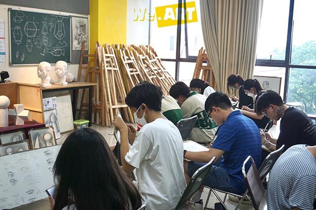 Luyện thi năng khiếu vẽ hiệu quả tại Hà Nội
