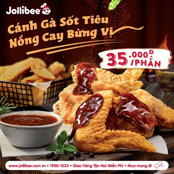 Hình ảnh Jollibee - Không gian ấm cúng, hiện đại