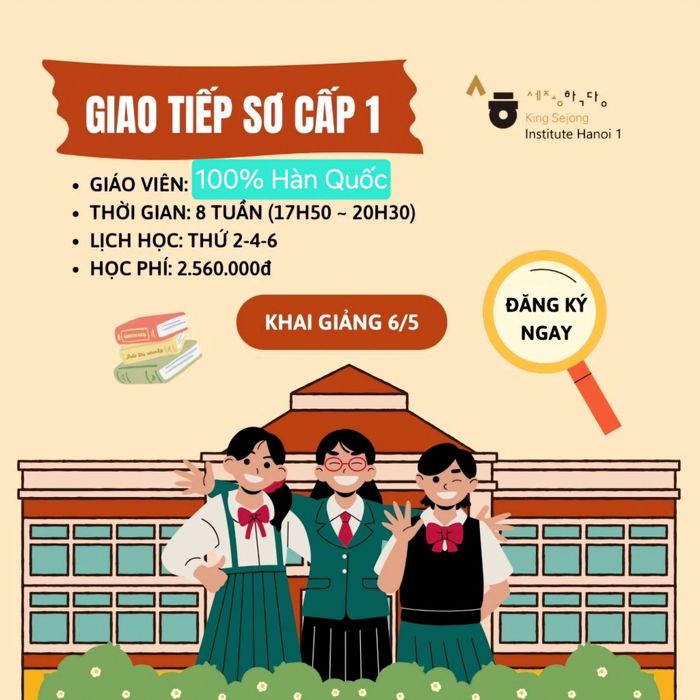 Hoạt động giảng dạy tương tác tại Học viện King Sejong