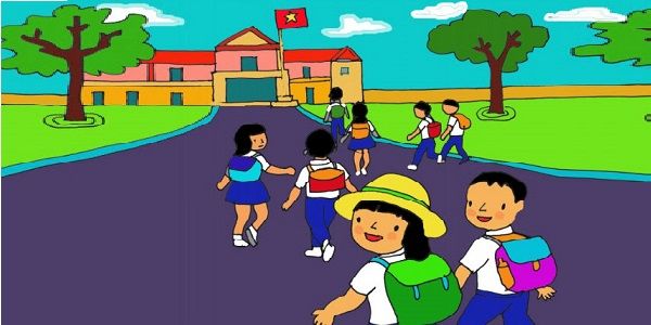 Hình ảnh minh họa: Khoảnh khắc xúc động ngày đầu đến lớp (Nguồn: internet)