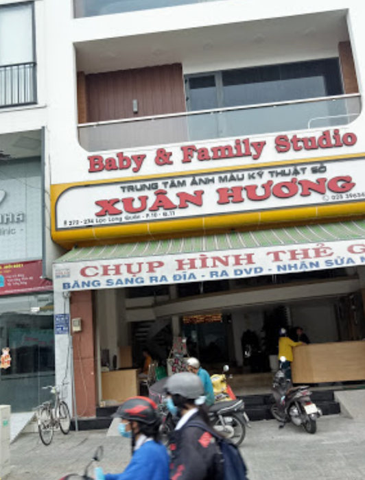 Không gian chụp hình chuyên nghiệp tại Studio Xuân Hương