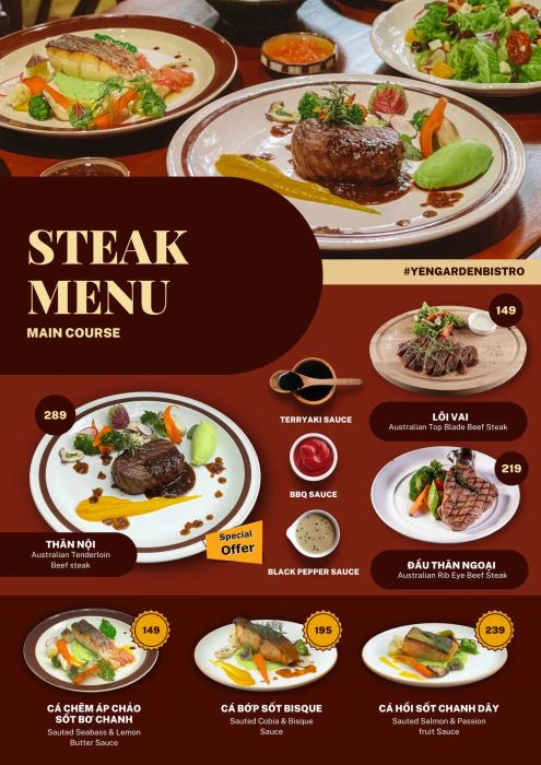 Góc ảnh đầy nghệ thuật tại Yên Garden Bistro
