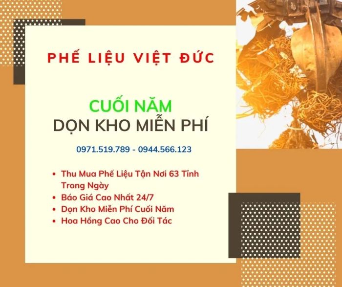 Hình ảnh hoạt động thu mua phế liệu của Việt Đức