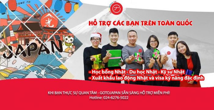 Hình ảnh hoạt động ngoại khóa tại GotoJapan