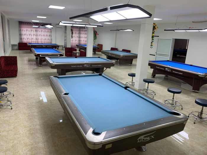 Không gian sang trọng tại OneTop Billiards Club
