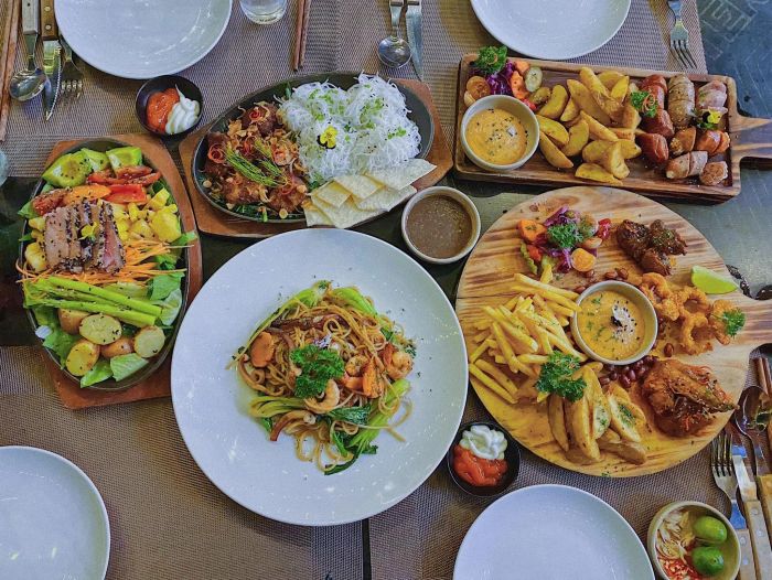 Góc ảnh đầy nghệ thuật tại Yes Chef Kitchen & More