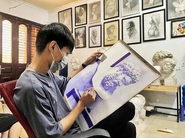 Địa chỉ học vẽ uy tín tại Hà Nội dành cho sĩ tử khối năng khiếu