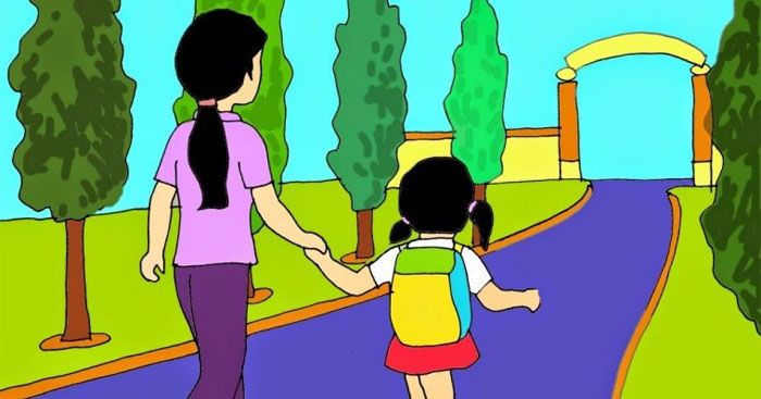 Hình ảnh minh họa số 1: Khoảnh khắc tựu trường đáng nhớ (Nguồn: internet)