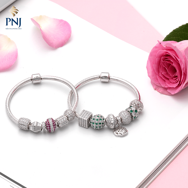 Vòng charm PNJ – Vẻ đẹp đậm chất Việt, sang trọng và đẳng cấp