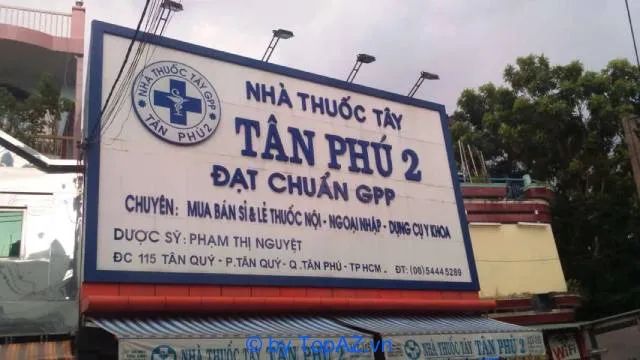 Nhà thuốc tại quận Tân Phú