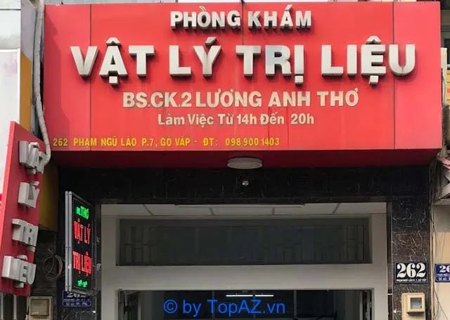 địa chỉ vật lý trị liệu uy tín tại Gò Vấp