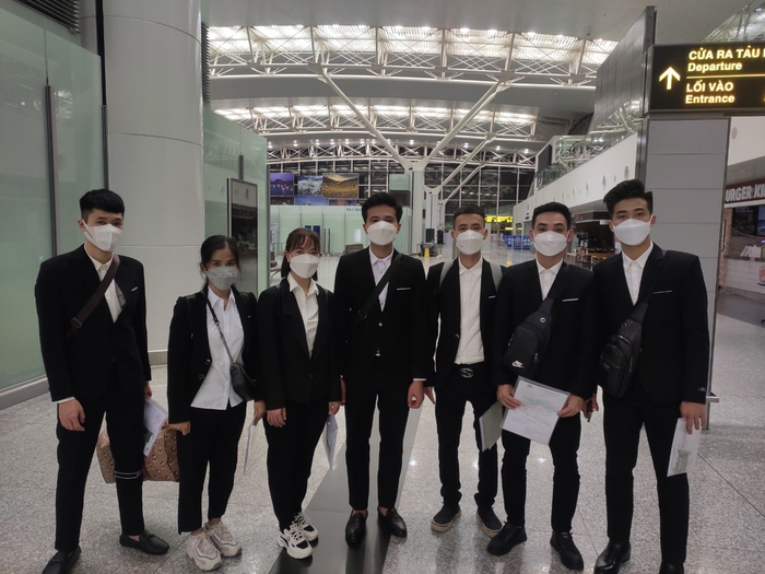 Hình ảnh thực tập sinh Việt Phú tại Nhật Bản