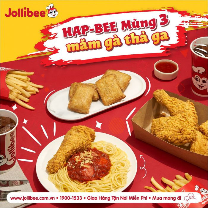 Hình ảnh Jollibee - Những món ăn đầy màu sắc