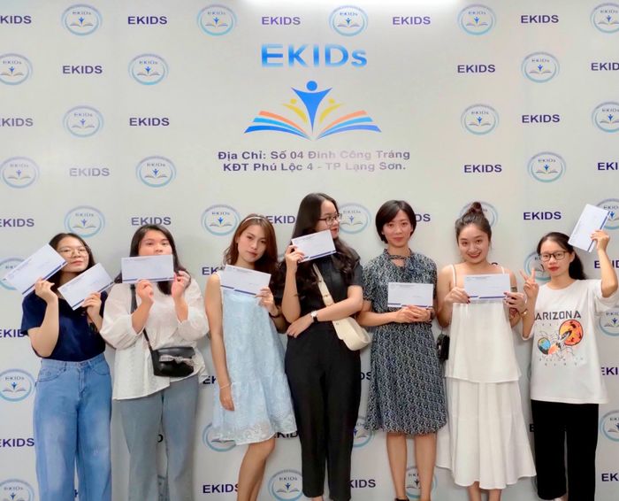 Hình ảnh lớp học tiêu chuẩn quốc tế tại EKIDS