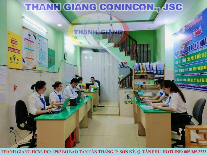 Hình ảnh hoạt động đào tạo tại Trung tâm Thanh Giang