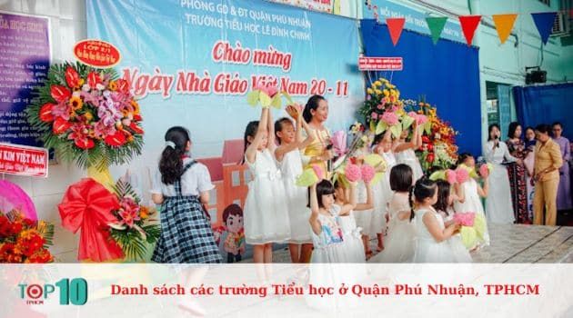 Trường Tiểu học Lê Đình Chinh - Nơi chắp cánh những ước mơ