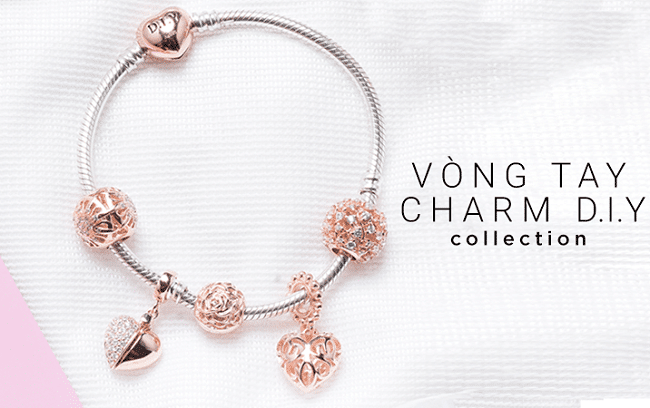 PNJ tự hào nằm trong Top 6 thương hiệu vòng charm (vòng Pandora) đẹp và chất lượng hàng đầu