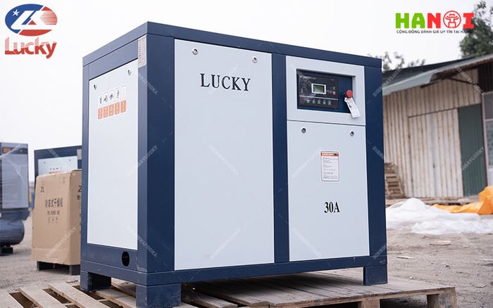 Top 5 lý do nên chọn máy nén khí trục vít 2 cấp tại Điện Máy Lucky