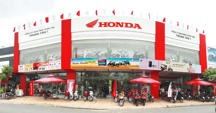 HEAD Trung Tâm - Showroom trưng bày xe Honda đẳng cấp