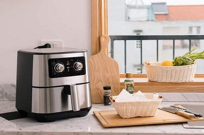 Hình ảnh chi tiết nồi chiên không dầu Lotte đời mới