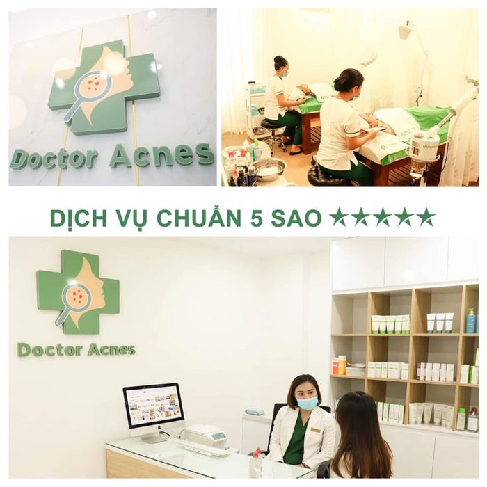 Hình ảnh không gian hiện đại tại Doctor Acnes